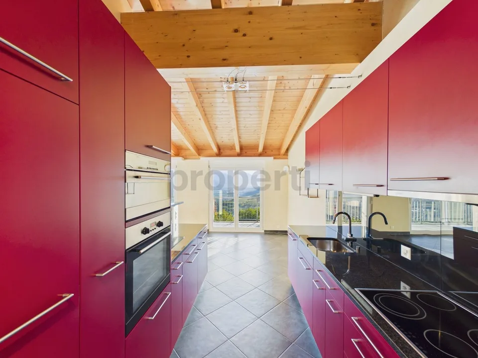 Moderne 4,5-Zimmer-Wohnung - Wohnung mit Aufzug und Keller, Chandolin-près-Savièse – Foto 2 von 32