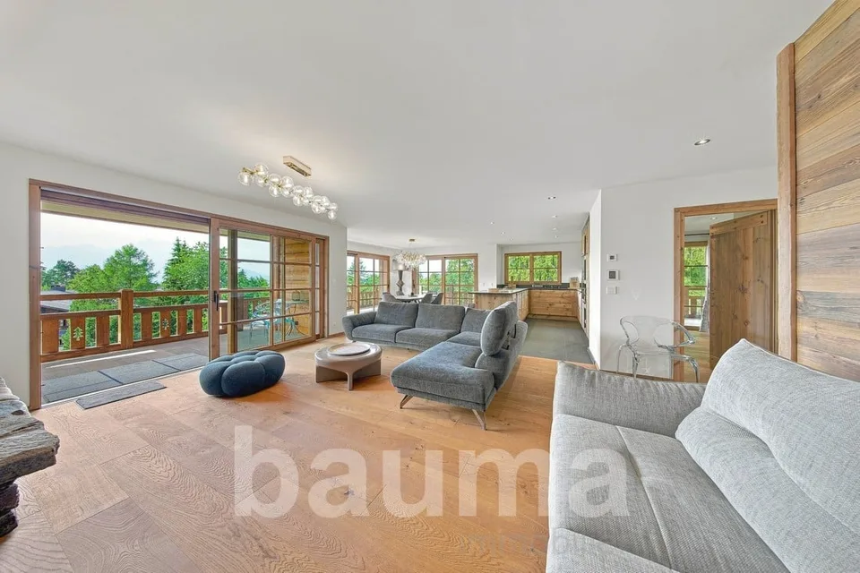 Appartement de prestige au pied des pistes avec vue panoramique – photo 4 sur 13