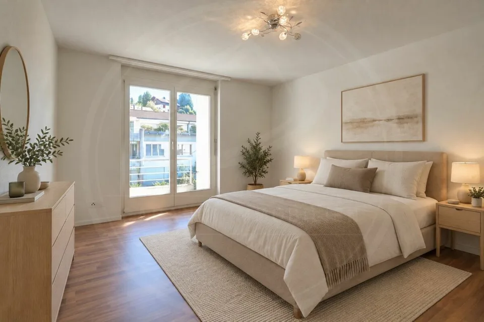 RISERVATO - Appartamento di 3½ locali ben mantenuto con due balconi al secondo piano – foto 4 di 12