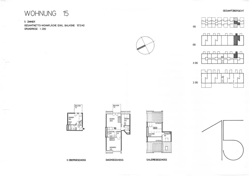 Ampio appartamento maisonette di 5 locali con balcone a Root – foto 4 di 13