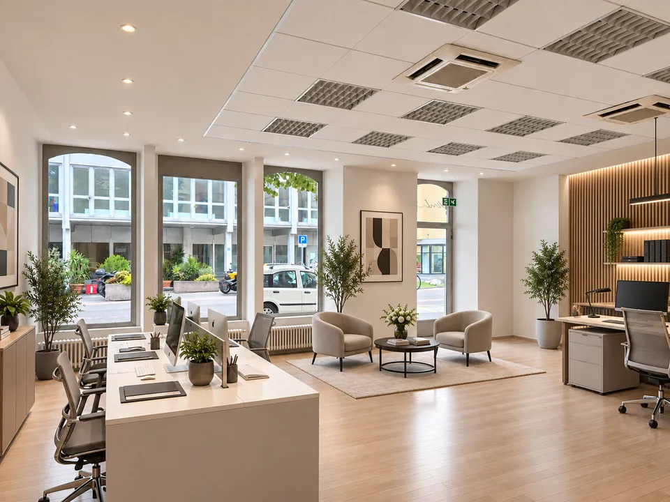 Location d'un espace commercial lumineux avec grande visibilité au centre de Chiasso – photo 3 sur 12
