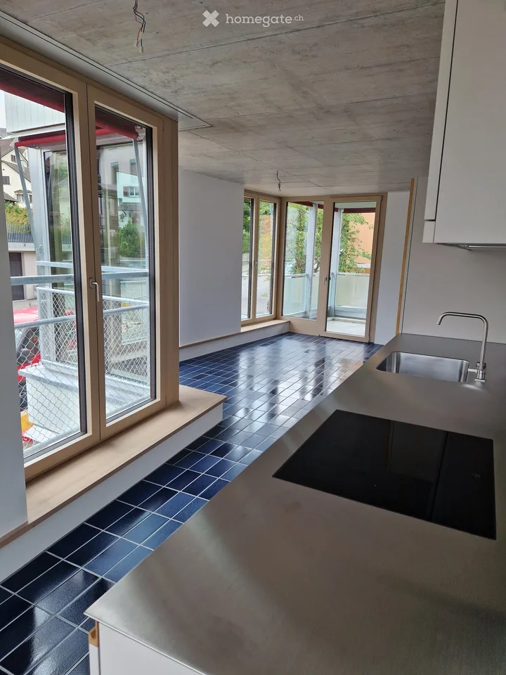 helle & zentral gelegene Neubauwohnung in Schlieren (2.5 Zimmer) im 2. OG (mit Lift)