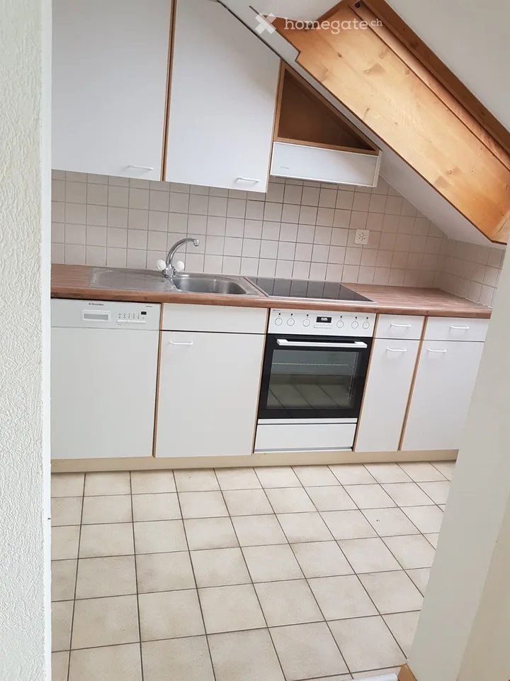 2.5 - pièces appartement pour personnes âgées à Bellach, RDC, environ 60 m2
