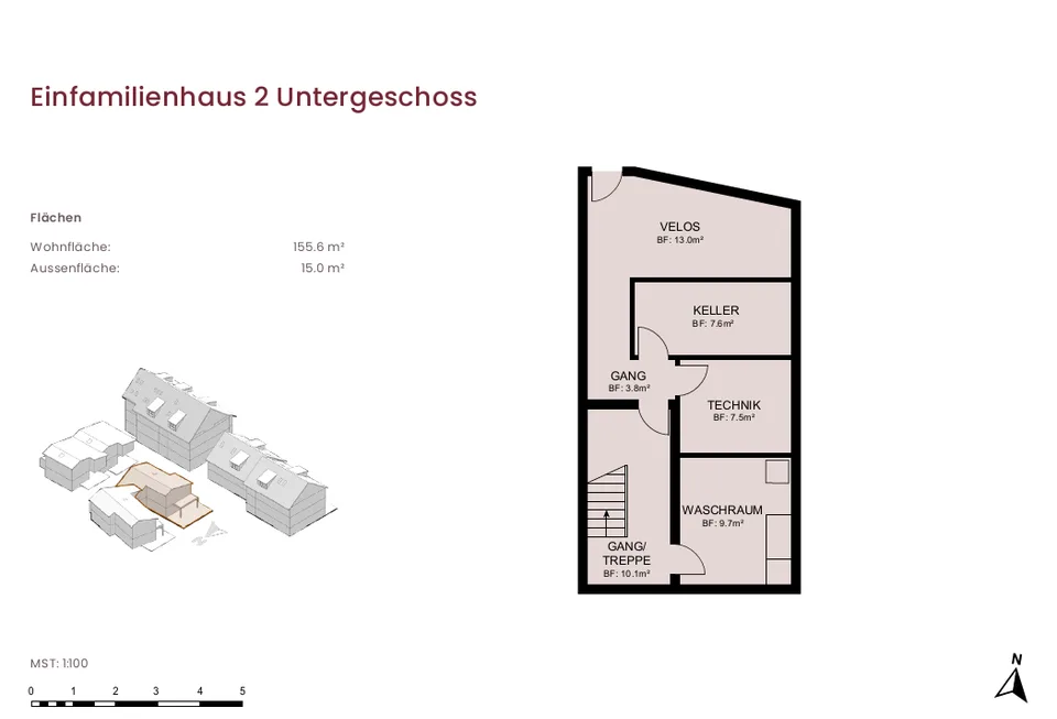 New construction project "im Gärtli" Wilchingen - Single-family house with own garden share – photo 9 of 9