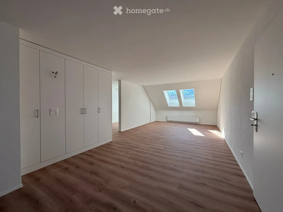 Charmante 3.5-Zimmer-Dachwohnung in Wädenswil – modern renoviert und sonnig gelegen