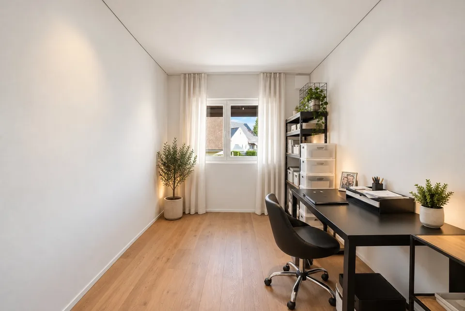 Un chez-soi où l'on se sent bien : maison mitoyenne de 5,5 pièces avec jardin et terrasse