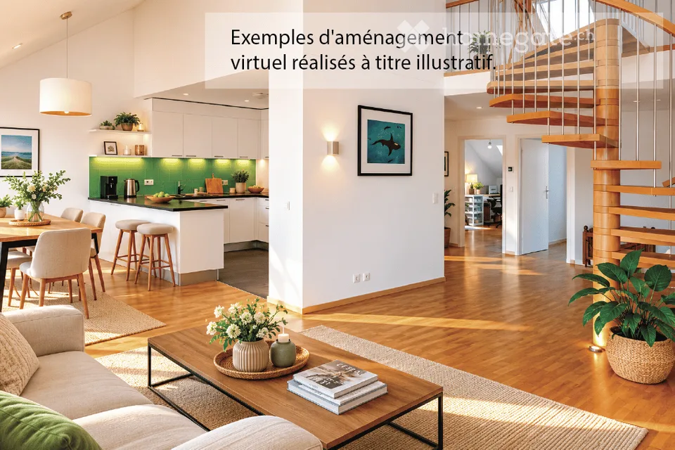 Duplex en attique 4,5 pièces – 135 m² – 3 chambres + mezzanine
