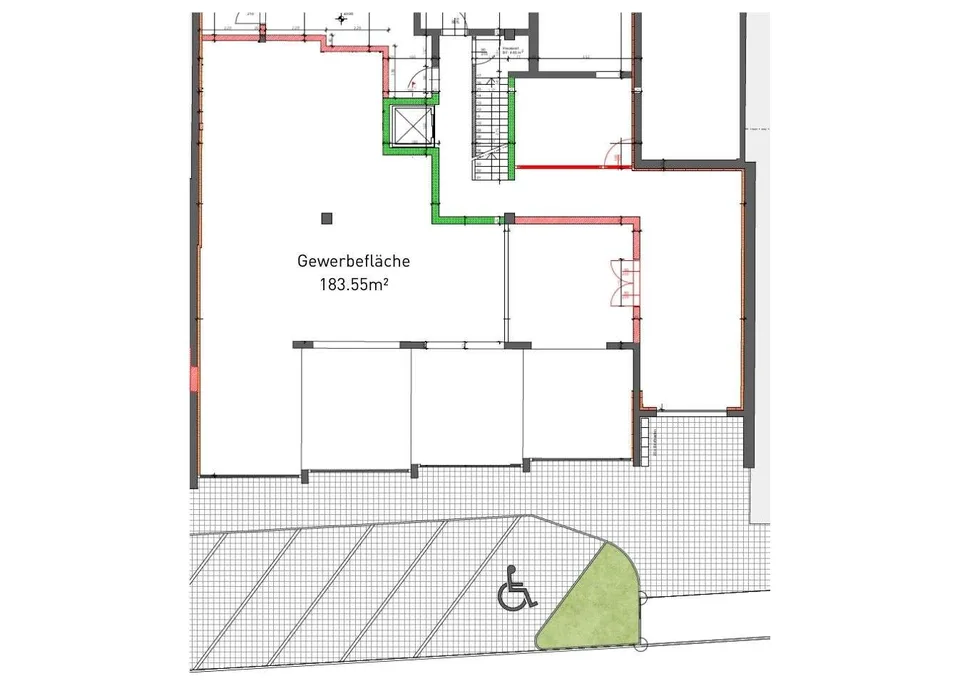 Representative commercial space with large shop windows – photo 10 of 10