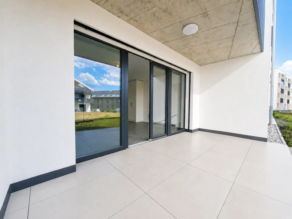 Appartement neuf de 3.5 pièces au rez-de-chaussée à Farvagny