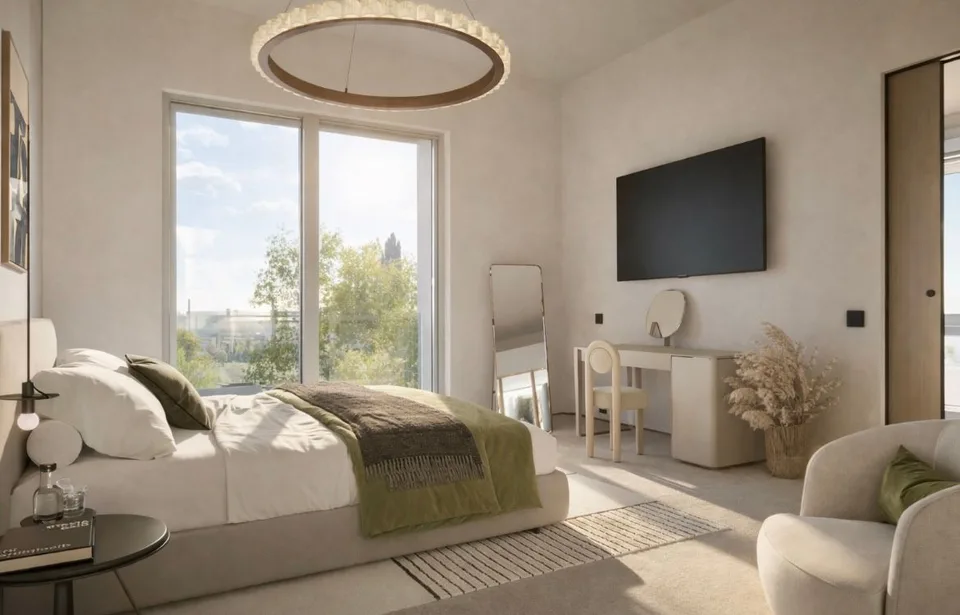 Nouvelle villa avec jardin privé