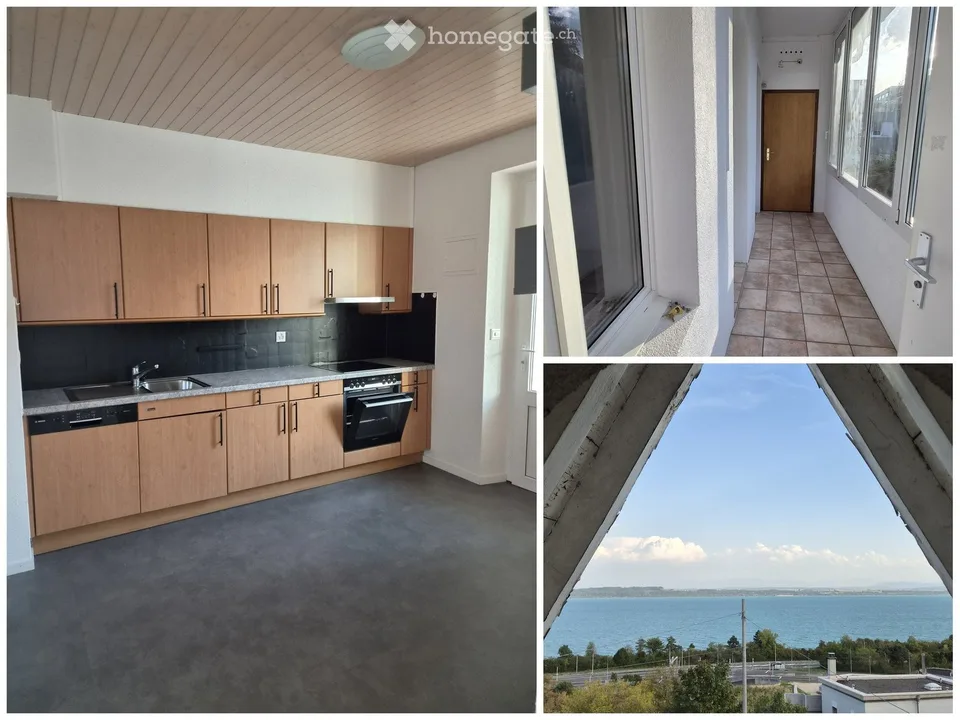 Duplex 4,5 Zimmer mit 116 m² und Blick auf den Neuenburger See – Foto 2 von 5