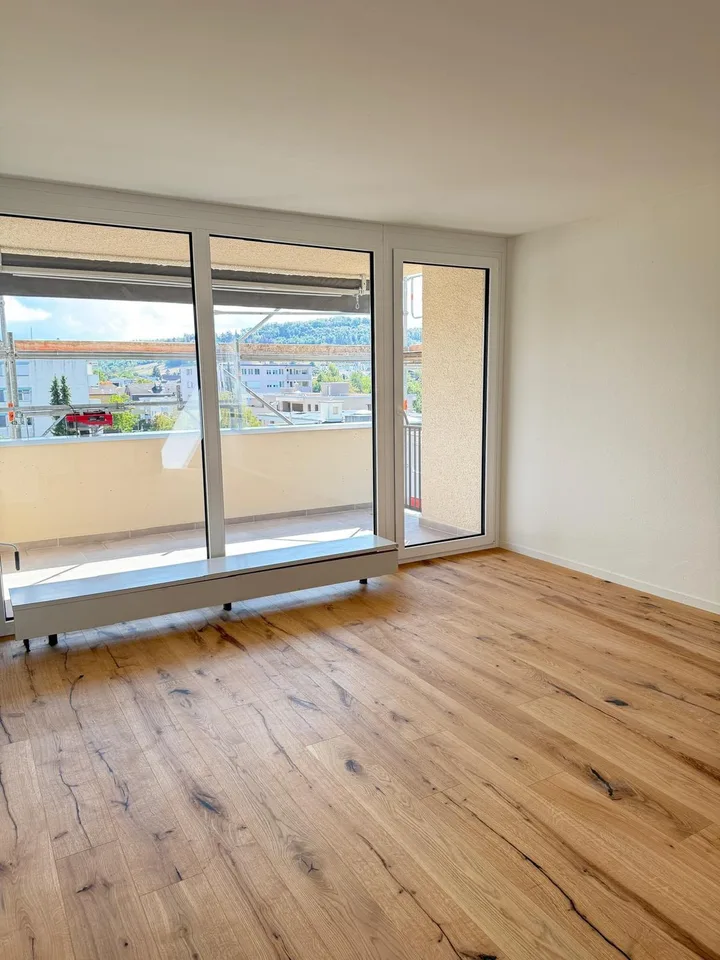 Neu sanierte 3.5-Zimmer-Wohnung mit schöner Aussicht