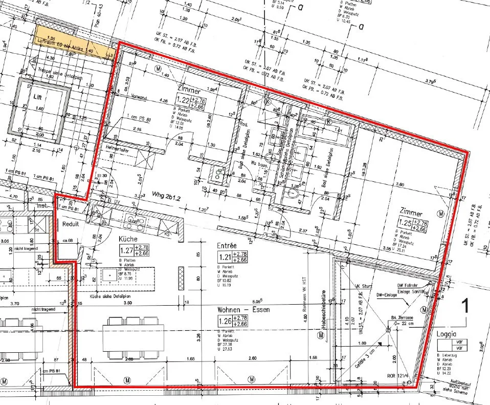 Moderne 3½-Zimmerwohnung im Zentrum von Hinwil