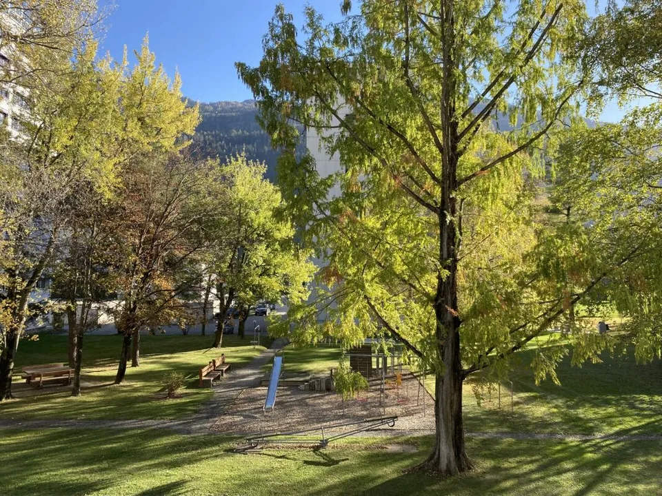 Appartement attractif de 3,5 pièces avec balcon sud à Domat/Ems