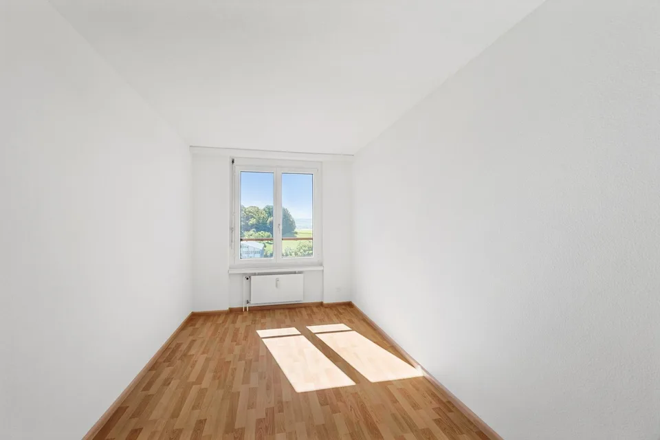 Attractive and renovated 4.5-room apartment with a view, elevator & underground parking