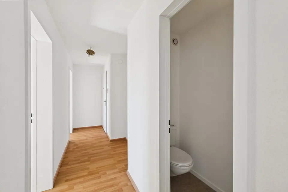 Attractive and renovated 4.5-room apartment with a view, elevator & underground parking