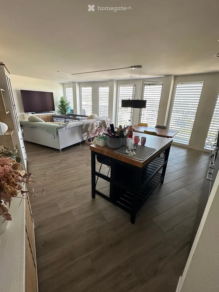 Appartamento luminoso 3.5 locali con vista panoramica a Dübendorf