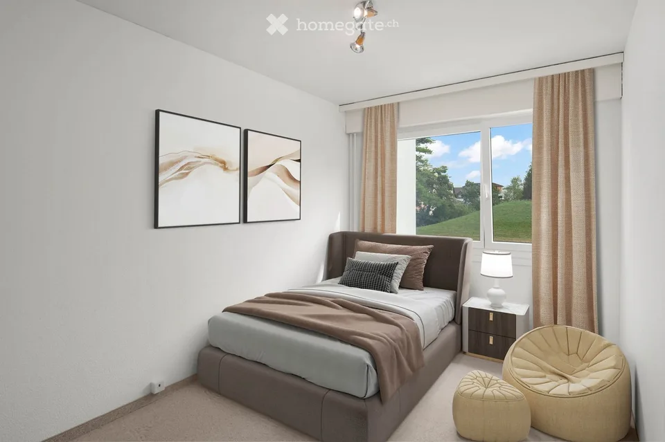 Charmant appartement 4 pièces avec balcon et belle vue sur la verdure à Mönchaltorf – photo 8 sur 16