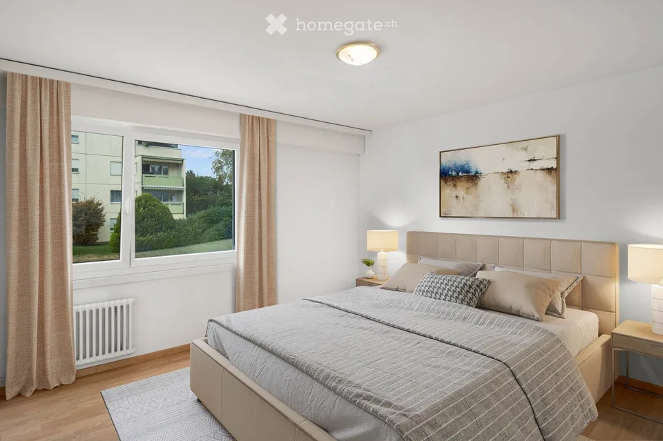 Charmant appartement 4 pièces avec balcon et belle vue sur la verdure à Mönchaltorf – photo 5 sur 16