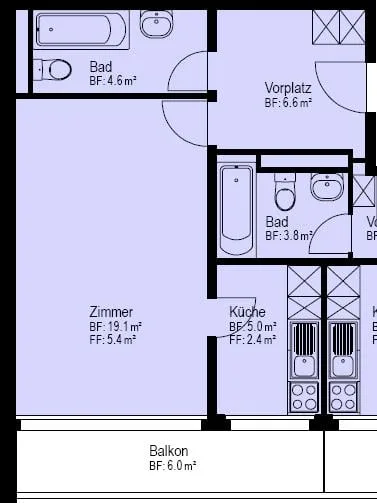 Zentral gelegen mit grüner Umgebung! – Foto 5 von 5