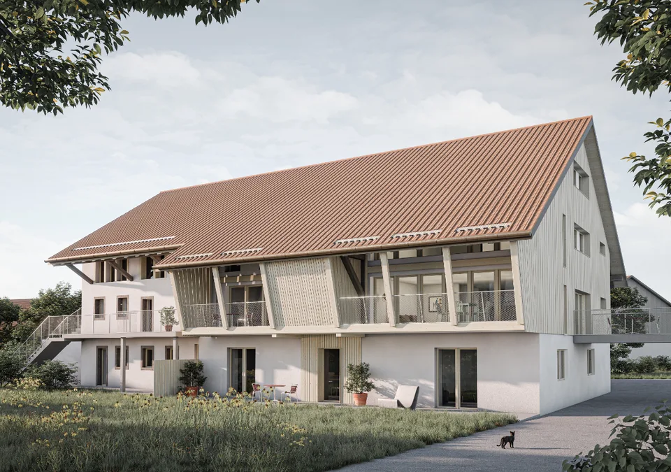 Neue 4½-Zimmer-Wohnungen mit einzigartigem Charme in der Nähe von Bulle – Foto 4 von 6