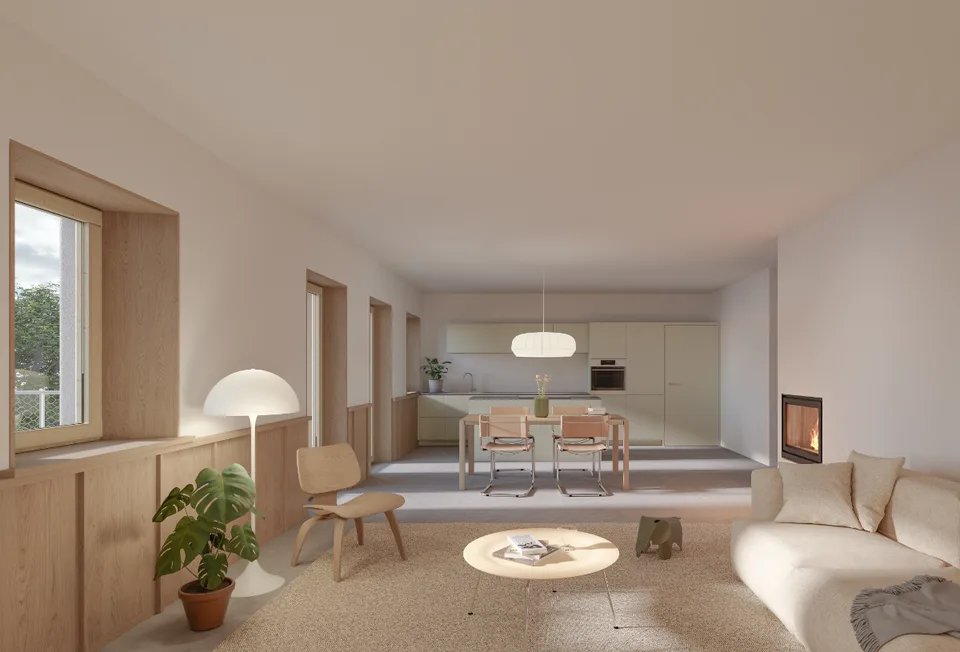 Neue 4½-Zimmer-Wohnungen mit einzigartigem Charme in der Nähe von Bulle – Foto 2 von 6
