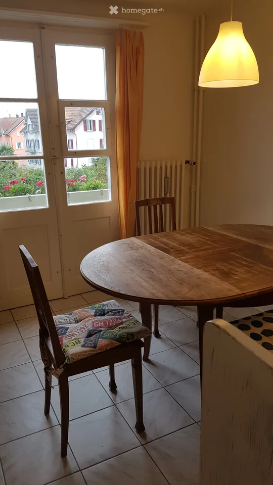 4.5 Zimmerwohnung 80m2 möbliert