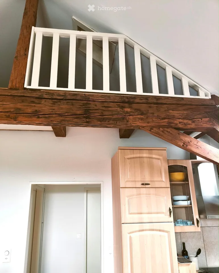 Charming 2.5-room attic apartment in Döttingen