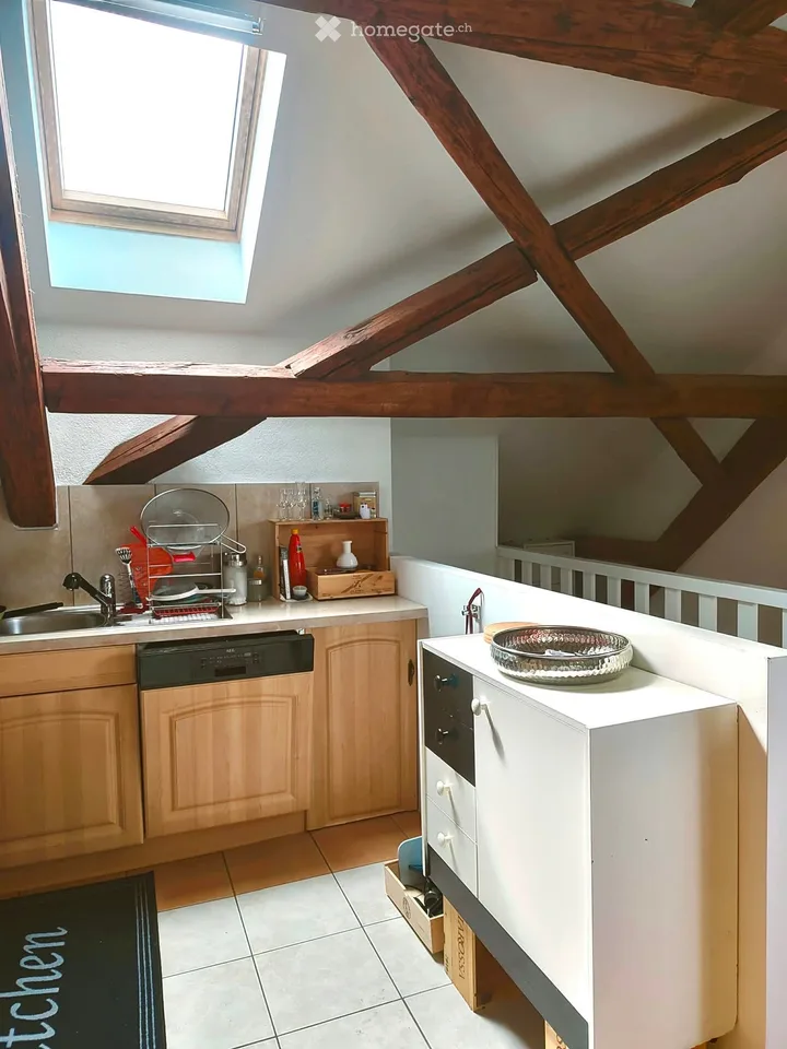Charming 2.5-room attic apartment in Döttingen