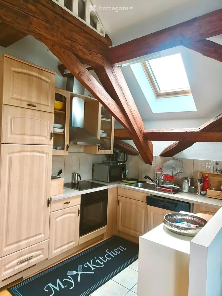 Charming 2.5-room attic apartment in Döttingen
