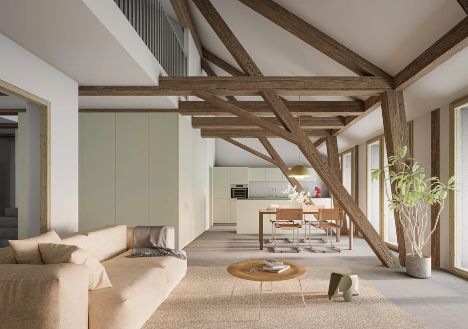 4.5 Zimmer Wohnung in Grandvillard – Foto 3 von 7