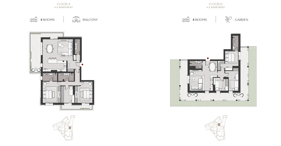 Letztes Apartment 4.5 Zimmer | Stabio Garden Living – Foto 16 von 17
