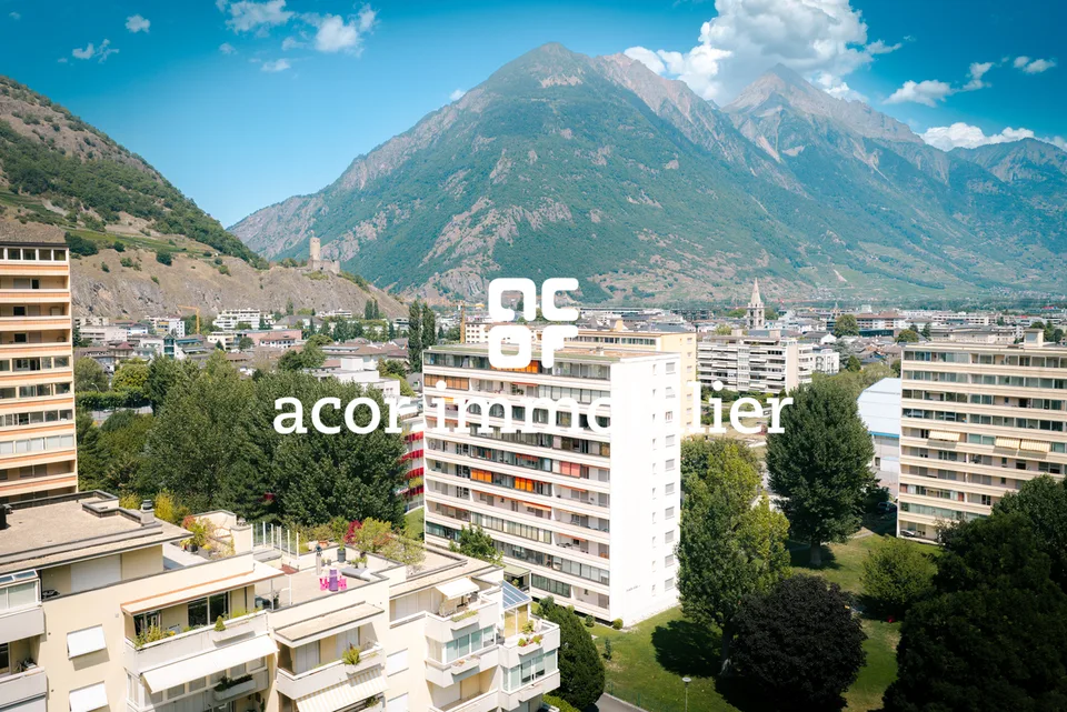 Prächtige 4.5-Zimmer-Wohnung renoviert mit freier Sicht in Martigny – Foto 5 von 5