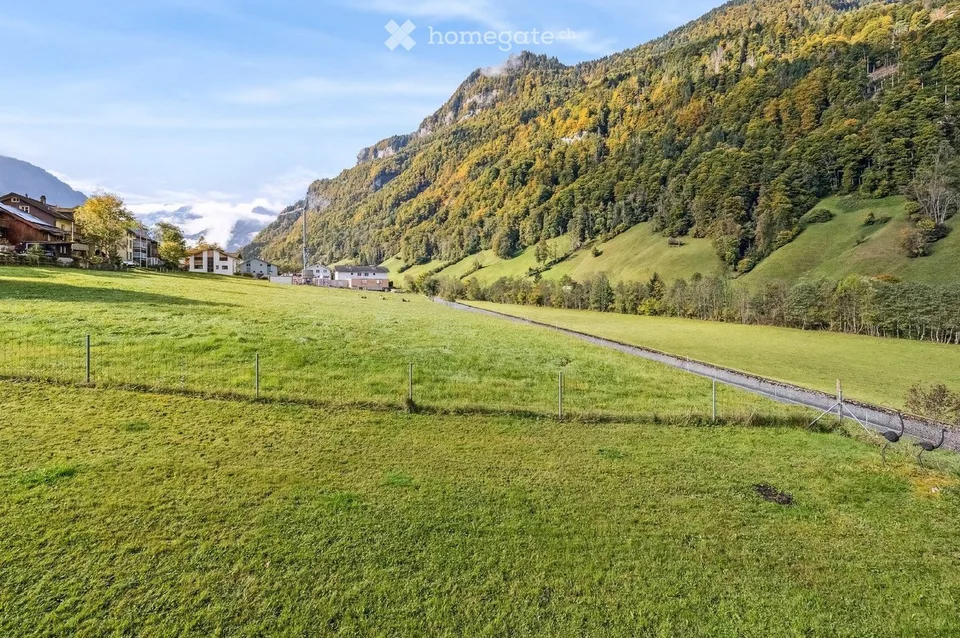 Modern 4.5-room apartment with a panoramic view of the Glarner Alps