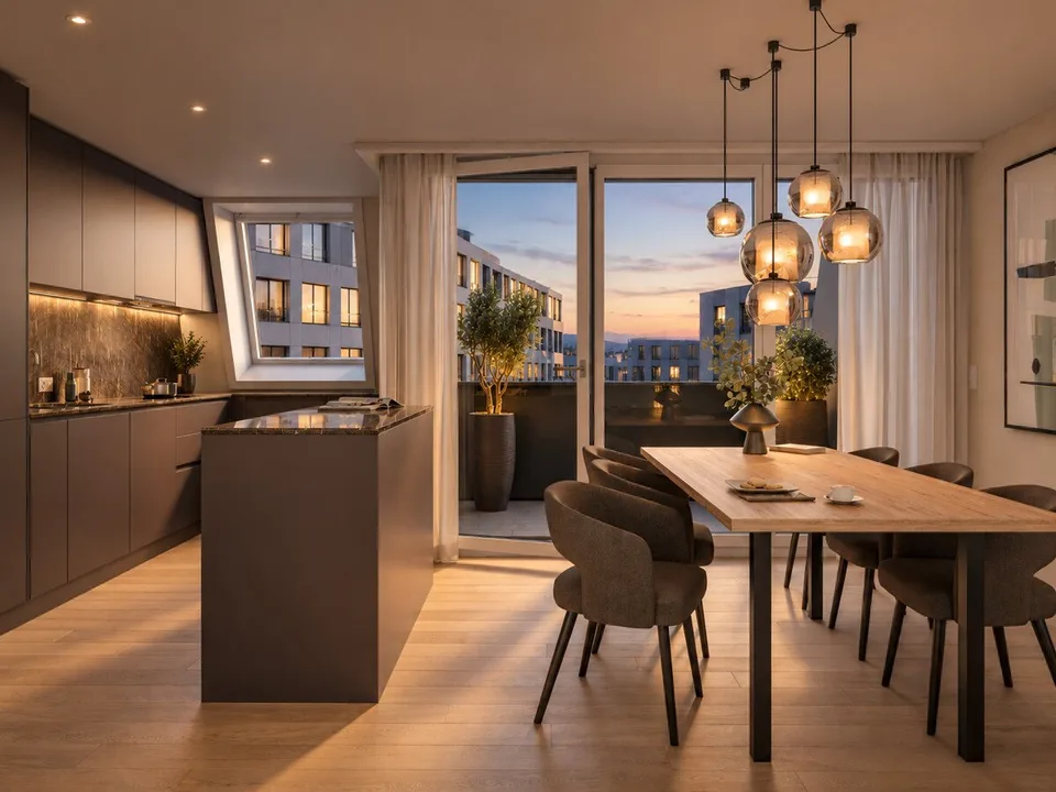 Vivre de manière exclusive au-dessus des toits de Zurich sur deux niveaux – photo 2 sur 8