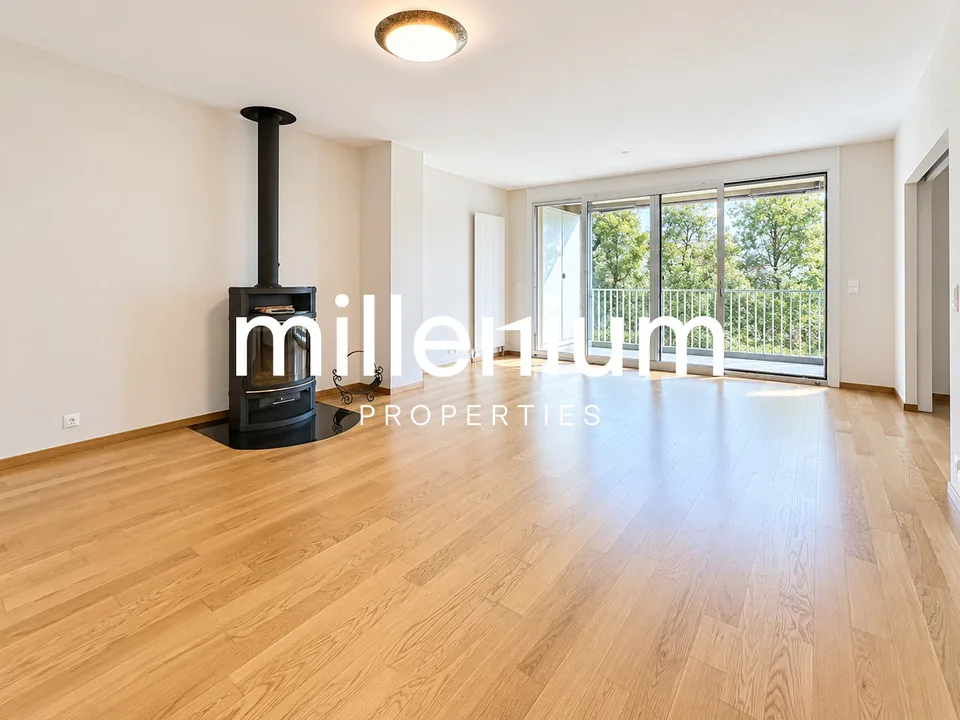 Appartement familial avec balcons au cœur de Bernex