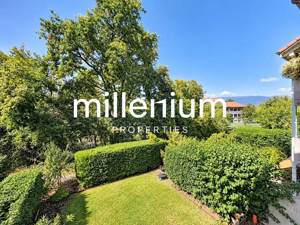Appartement familial avec balcons au cœur de Bernex