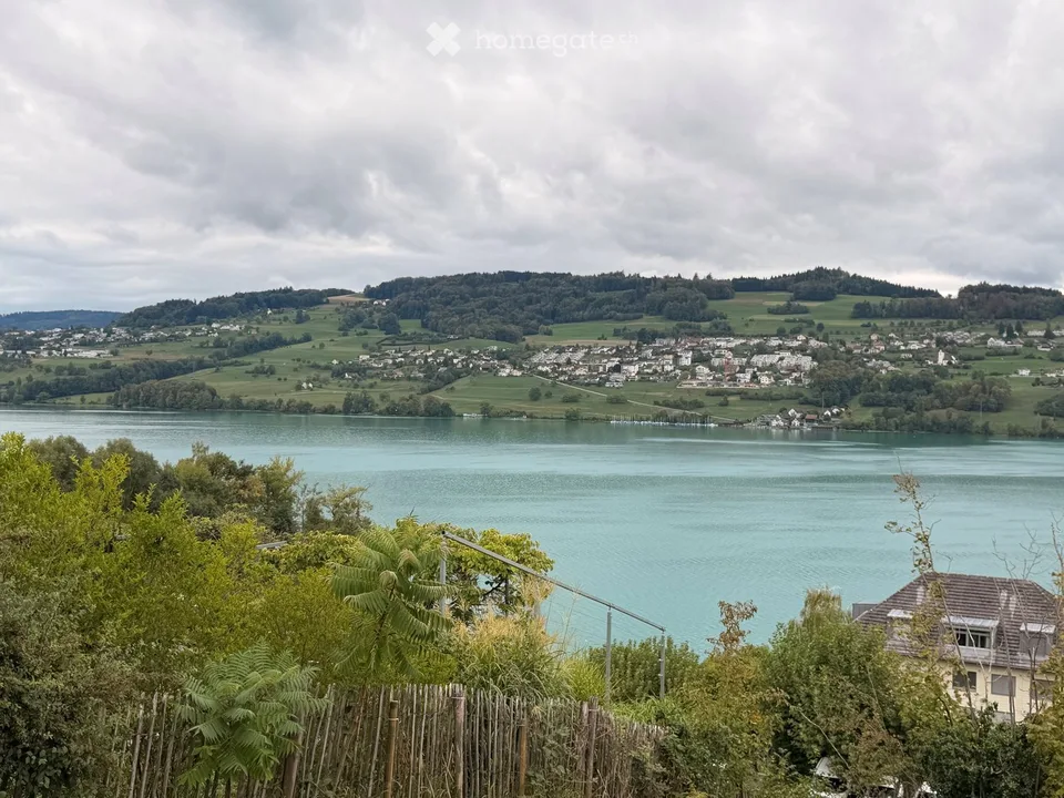 Charmante 2.5 Zimmer-Wohnung mit Balkon und Seeblick in Meisterschwanden