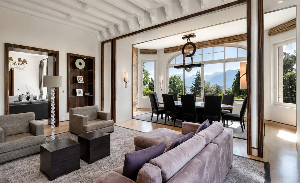 Majestätische 15-Zimmer-Villa in Clarens – Luxus, Seeblick und Bergblick – Foto 5 von 22