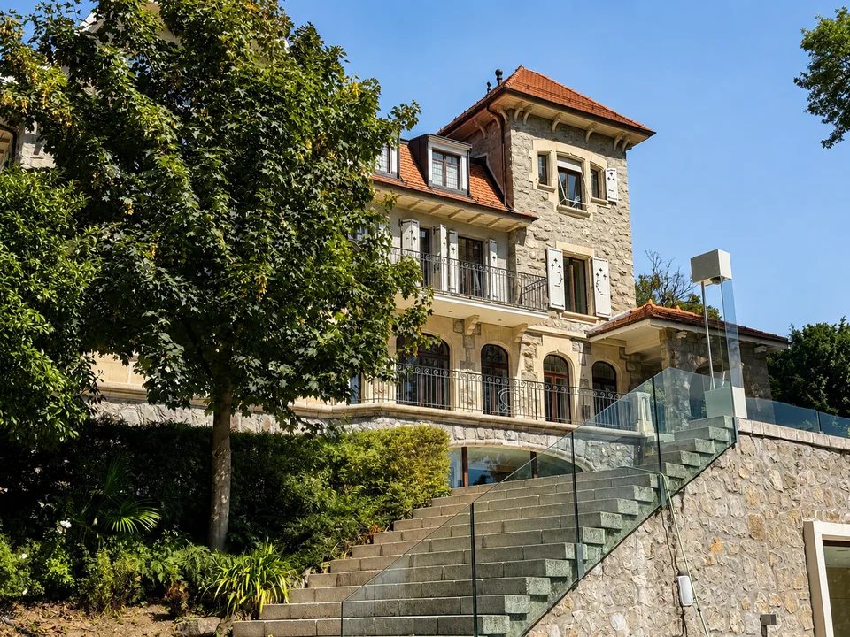 Majestätische 15-Zimmer-Villa in Clarens – Luxus, Seeblick und Bergblick – Foto 2 von 22