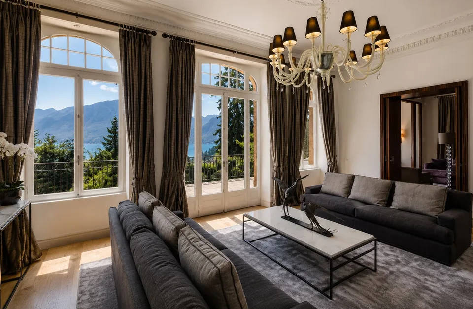 Majestätische 15-Zimmer-Villa in Clarens – Luxus, Seeblick und Bergblick – Foto 7 von 22