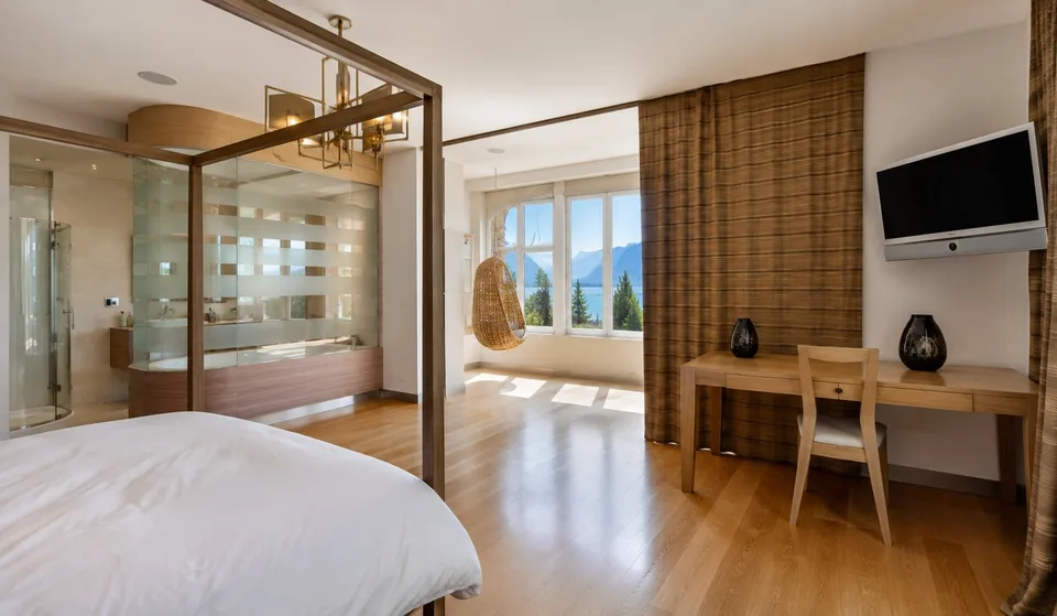 Majestätische 15-Zimmer-Villa in Clarens – Luxus, Seeblick und Bergblick – Foto 13 von 22
