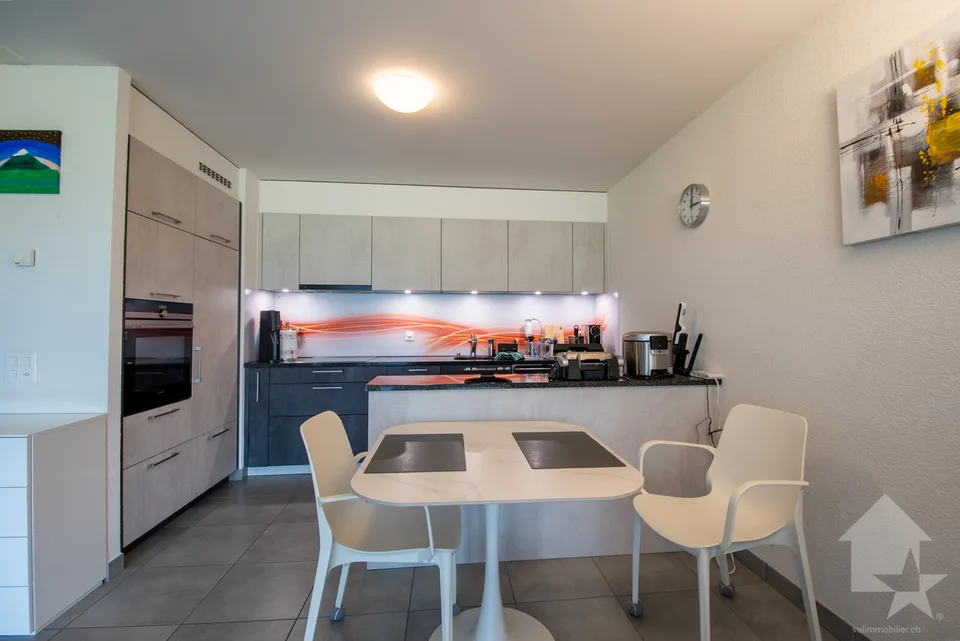 Schönes 2.5-Zimmer-Apartment in den Bädern von Saillon – Foto 6 von 12