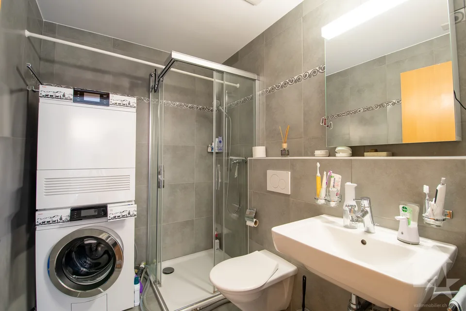 Schönes 2.5-Zimmer-Apartment in den Bädern von Saillon – Foto 11 von 12