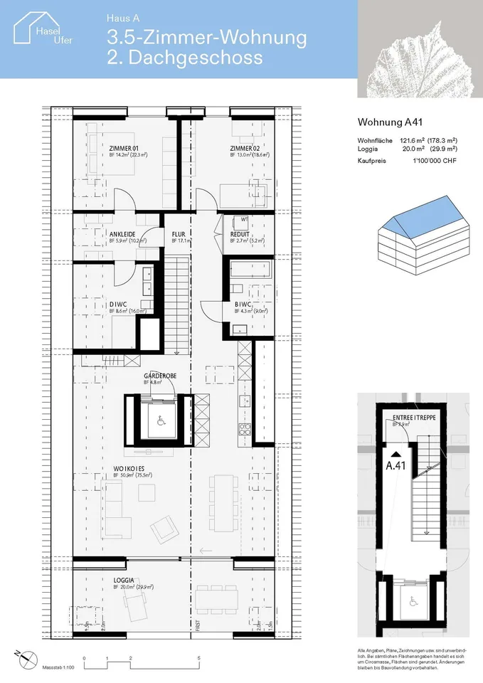 www.hasel-ufer.ch Apartment A41 – photo 4 of 4