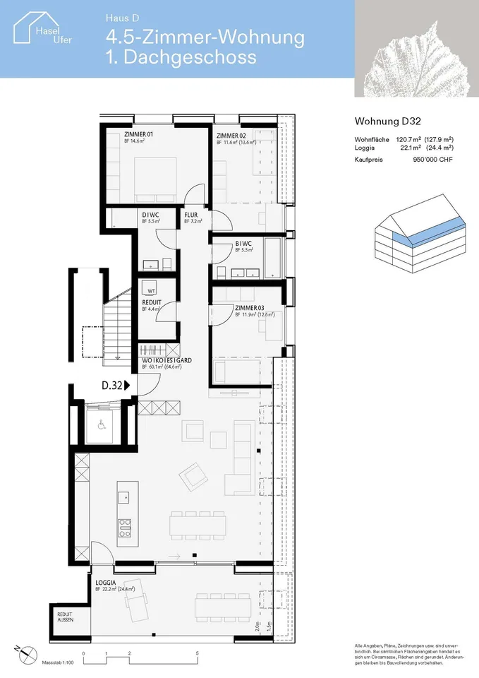 www.hasel-ufer.ch Apartment D32 – photo 3 of 4