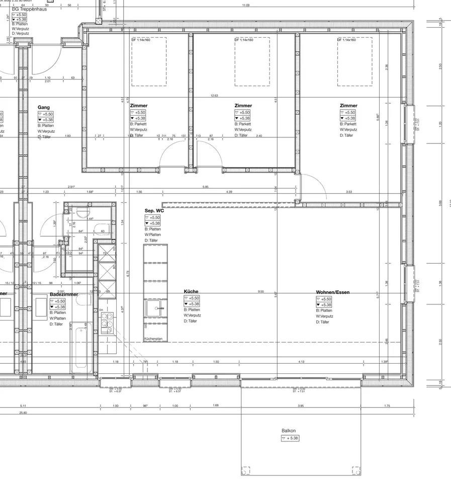 Wohnen mit Weitblick - 4.5-Zimmer-Dachwohnung mit Galerie