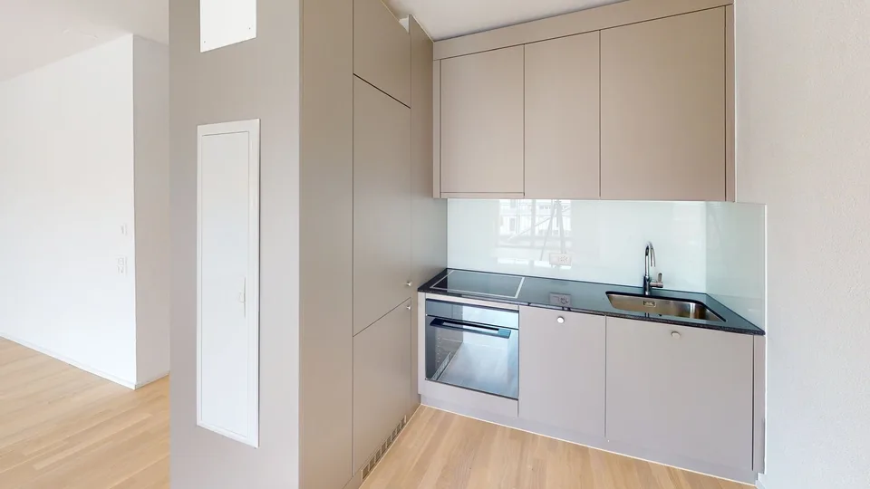 Appartement 1 pièce moderne dans le populaire Grimselhof - Confort & Design – photo 3 sur 5