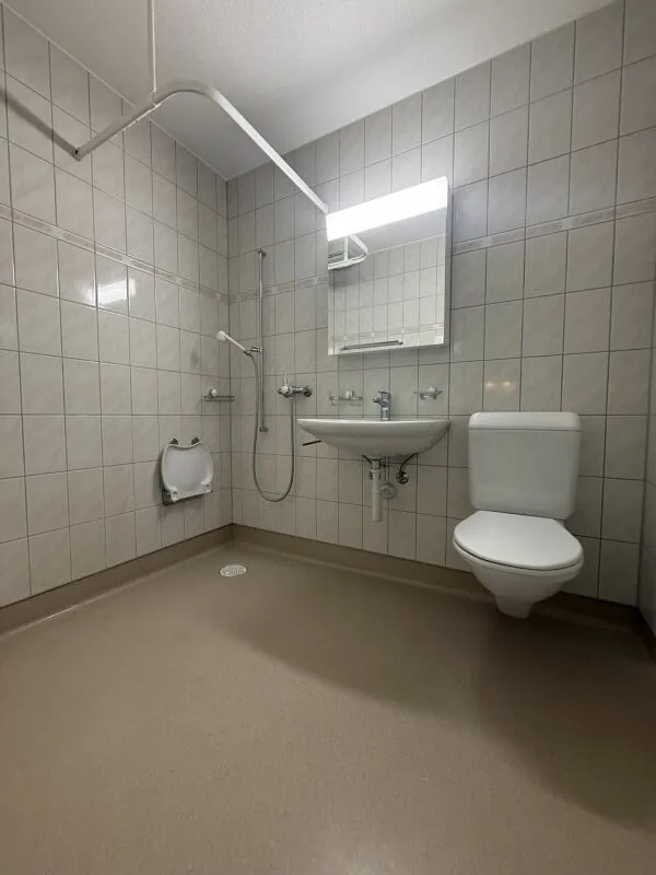 Age-appropriate 2 1/2-room apartment for people from 60 years