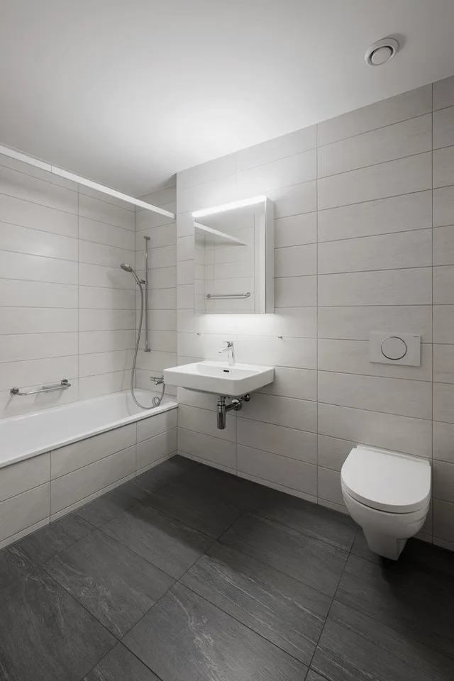 Bel appartement mansardé avec deux balcons